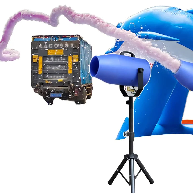 Waterproof 1000W Colorful Commercial Party Foam Machine Pool Bubble Foam Party Cannon Machine