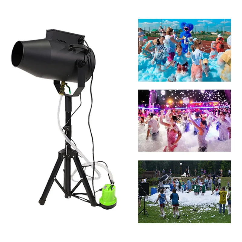 1000W Yellow Small Foam Machine Party,hot Sale Foam Bubble Machine For Events